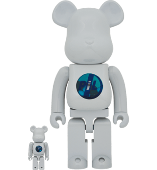 Be@rbrick PiL Chrome Version 100% and 400% set