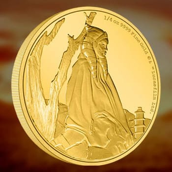 Ahsoka Tano ¼ oz Gold Coin