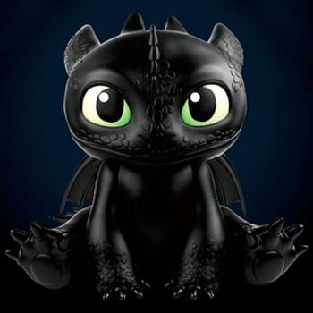 Toothless Vinyl Piggy Bank