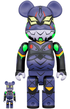 Be@rbrick Evangelion Eva13 (New Paint Ver.) 100% & 400%