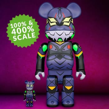 Be@rbrick Evangelion Eva13 (New Paint Ver.) 100% & 400%