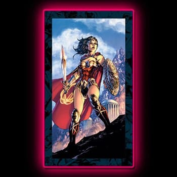 Wonder Woman LED Mini-Poster Light