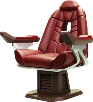 Star Trek: First Contact Enterprise-E Captain’s Chair