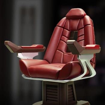 Star Trek: First Contact Enterprise-E Captain’s Chair