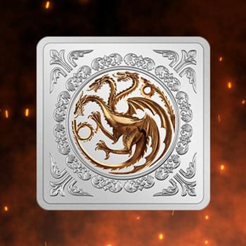 Targaryen Sigil 1oz Silver Medallion