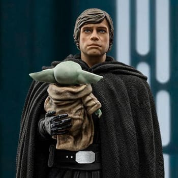 Luke Skywalker and Grogu