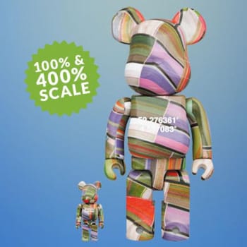 Be@rbrick Benjamin Grant Overview Lisse 100% and 400%