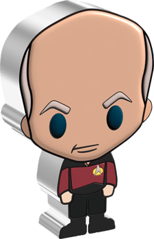Jean-Luc Picard 1oz Silver Coin