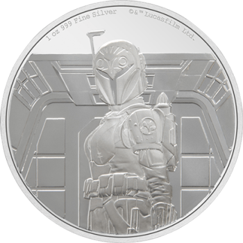Bo-Katan Kryze 1oz Silver Coin