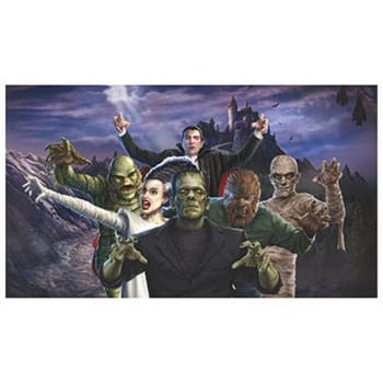Universal Monsters Mural