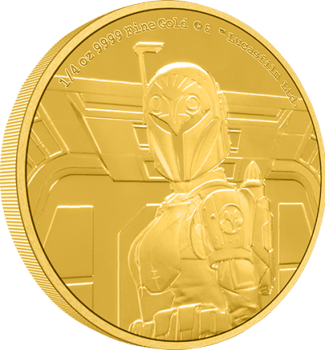Bo-Katan Kryze ¼oz Gold Coin