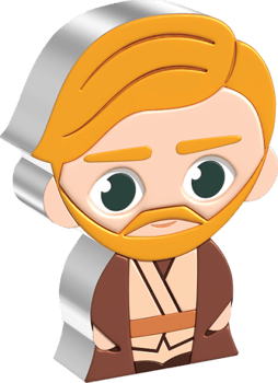 Young Obi-Wan Kenobi 1oz Silver Coin