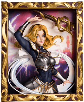 The Lady of Luminosity 3D Photo Frame