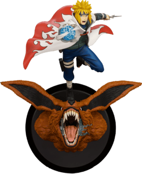Minato Namikaze Vs Nine Tailed Fox