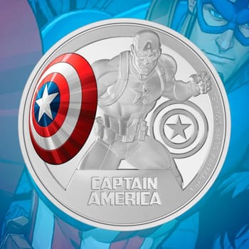 Captain America 1oz Silver Coin