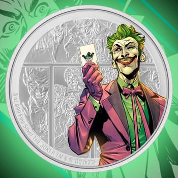 The Joker 3oz Silver Coin