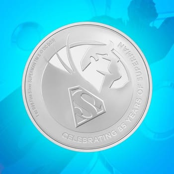 Superman 85th Anniversary 1oz Silver Coin