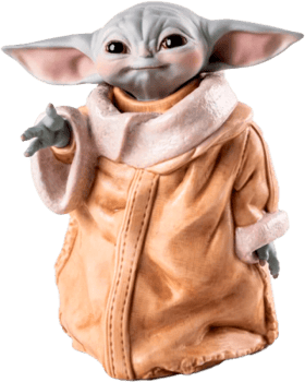 Star Wars Grogu Porcelain Statue 