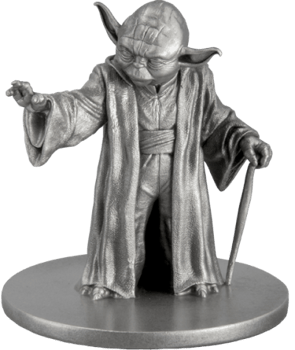 Yoda Silver Miniature