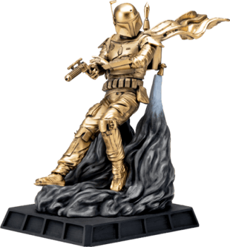 Boba Fett Battle Ready Figurine (Gilt Edition)