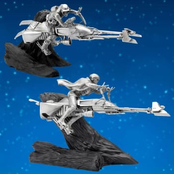 Speeder Bike Chase Diorama
