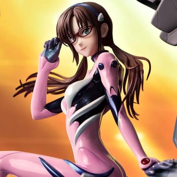Evangelion Mari Makinami Illustrious Entry Plug Interior (Bonus Version) Quarter Scale Statue 