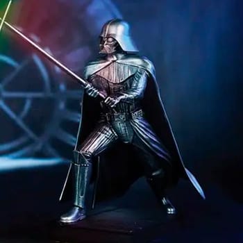 Star Wars Darth Vader Lightsaber Duel Pewter Collectible 
