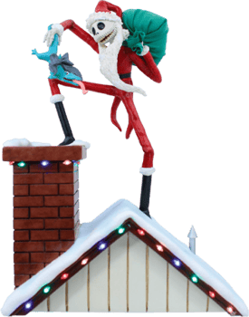 MEDICOM TOY - BE@RBRICK SANTA JACK 400％ “a Medicom Toy - Santa Jack Skellington Be@rbrick 100% + 400