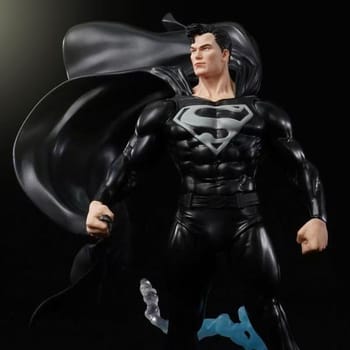 DC Comics Superman Black & Silver Version Statues 