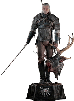 The Witcher 3: Wild Hunt Geralt of Rivia Statues 