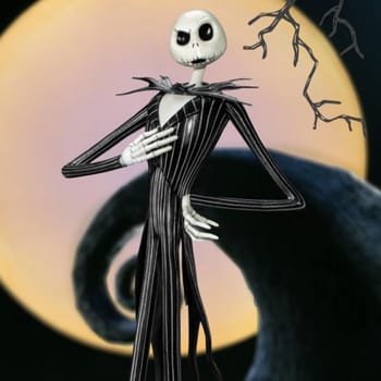 Disney Jack Skellington & Zero Statues 