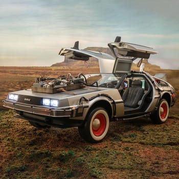 Back to the Future DeLorean Time Machine Sixth Scale Figure Accessory 