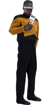 Star Trek Geordi La Forge (Standard Version) Sixth Scale Figure 
