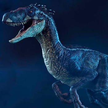Jurassic Park Velociraptor Male Bonus Version Statues 
