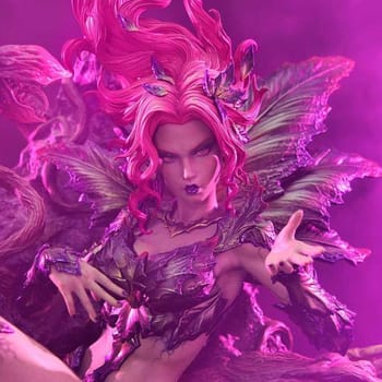 DC Comics Poison Ivy Seduction Throne (Deluxe Bonus Version) Quarter Scale Statue 