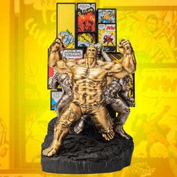 Marvel Hulk Origins (Gilt) Pewter Collectible 