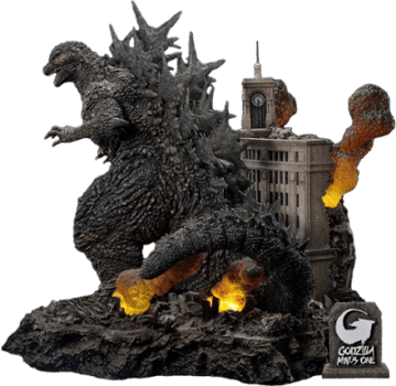Be@rbrick Godzilla (Meltdown: Clear Orange Version) 1000