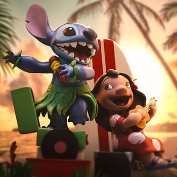 Disney Lilo & Stitch Deluxe 1:10 Scale Statue 