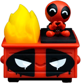 Deadpool Dumpster Fire