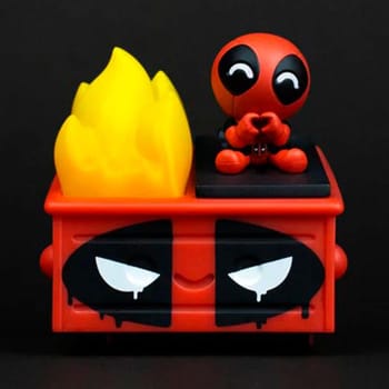 Marvel Deadpool Dumpster Fire Vinyl Collectible 