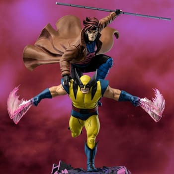 Marvel Gambit & Wolverine Deluxe 1:10 Scale Statue 