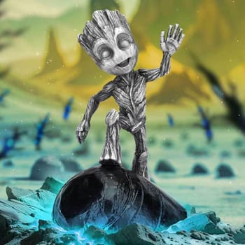 Marvel Groot Pewter Collectible 
