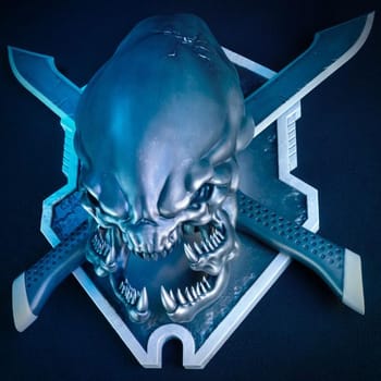 HALO Halo Legendary Icon Sculpture (Grunt Edition) Wall Decor 