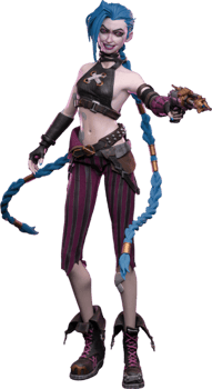League of Legends Jinx Sixth Scale Figure 