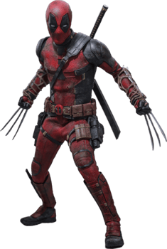 Marvel Deadpool (Battling Version) Sixth Scale Figure 