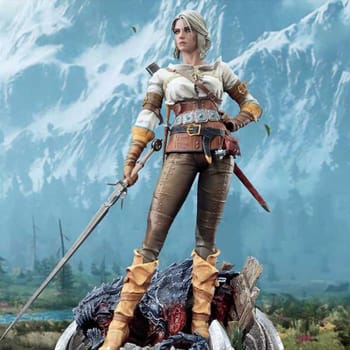 The Witcher 3: Wild Hunt Ciri Fiona Elen Riannon 1:3 Scale Statue 