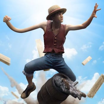 One Piece Luffy 1:10 Scale Statue 