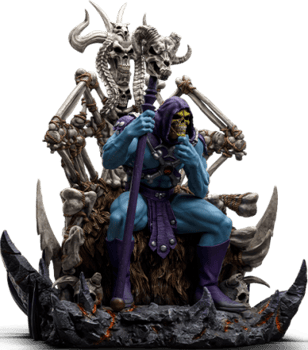 Masters of the Universe Skeletor on Throne 1:3 Scale Statue 