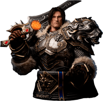 Warcraft Varian Wrynn Life-Size Bust 