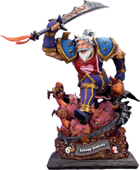 Warcraft Leeroy Jenkins Statues 
